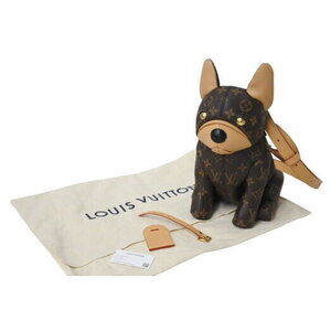Louis Vuitton Pooch handbag Monogram dog leather